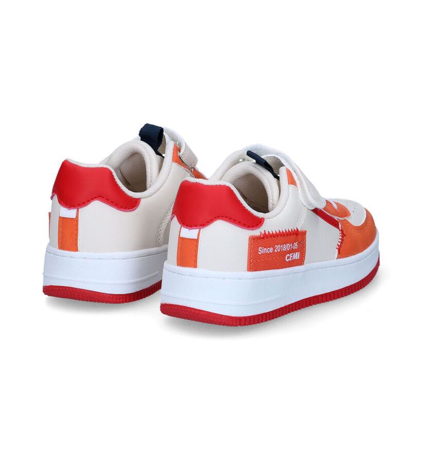 CEMI Baskets basses en Orange pour filles, garçons (319965)