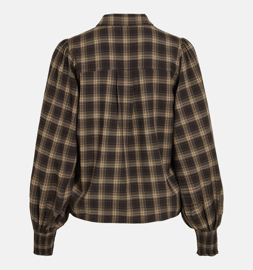 Vila Lene Donkerbruine Blouse voor dames (379750)