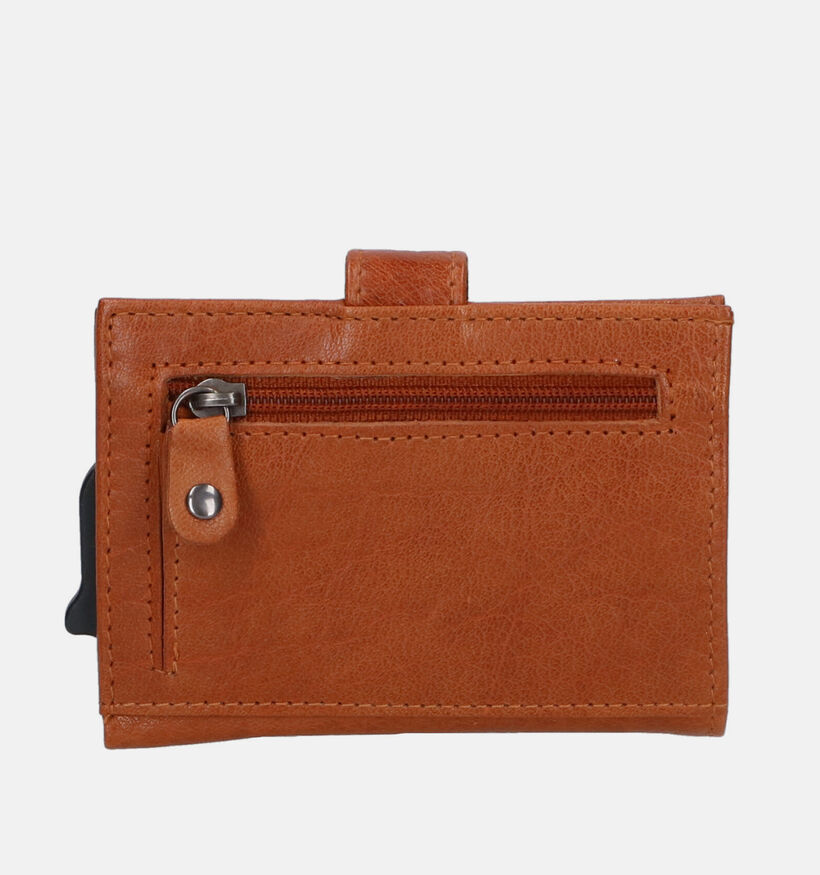 Via Borgo Cognac Kaartenhouder & Riem voor heren (306807)