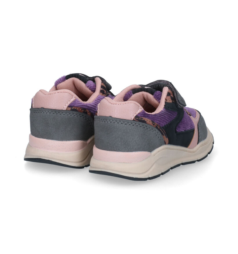 Milo & Mila Baskets basses en Violet pour filles (313326)