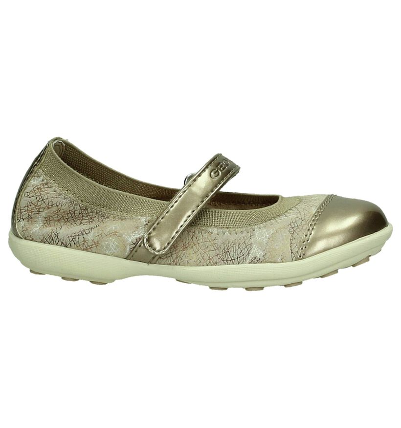 Geox Ballerines en Bronze en cuir (190688)