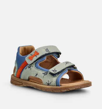 STONES and BONES Sandalen Blauw/Groen