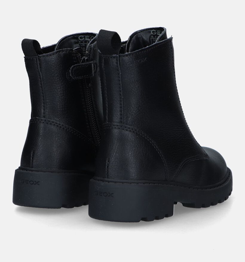Geox Casey Boots en Noir pour filles (328507) - pour semelles orthopédiques