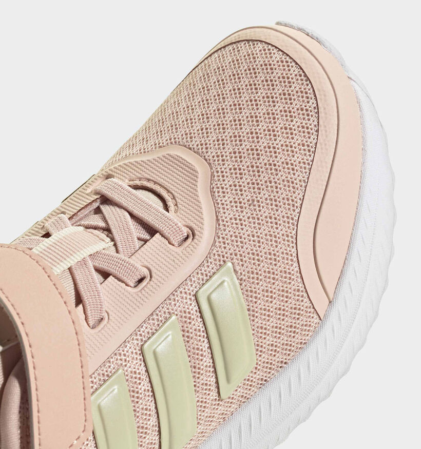 Adidas Baskets basses en Rose pour filles (372655) - pour semelles orthop&eacute;diques