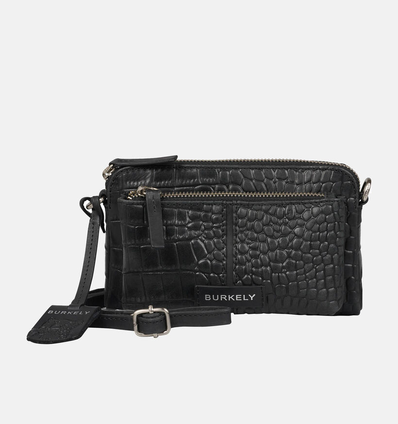 Burkely Colbie Sac port&eacute; crois&eacute; en Noir pour femmes (380461)