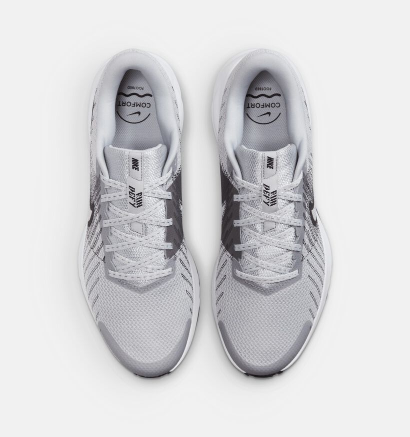 Nike Run Defy Grijze Lage Sneakers voor heren (373047) - geschikt voor steunzolen