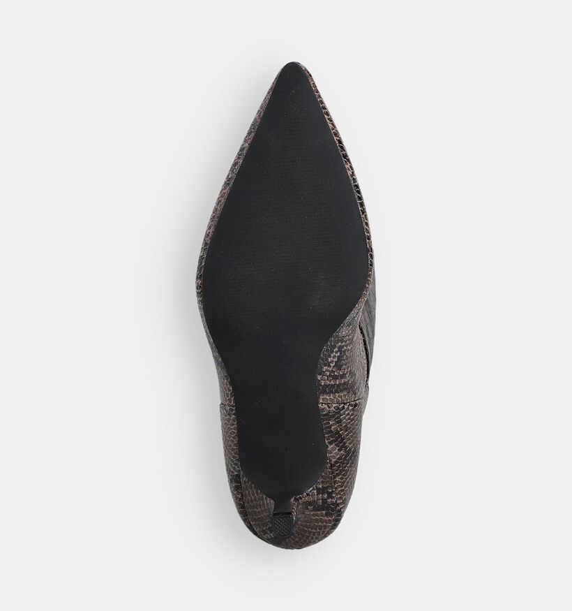 Posh by Poelman Bottes hautes en Marron pour femmes (371446)