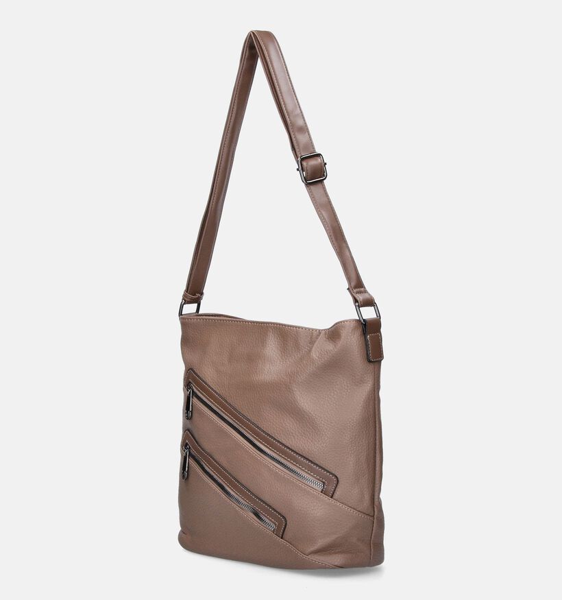 Maria C. Taupe Crossbody tas voor dames (358731)