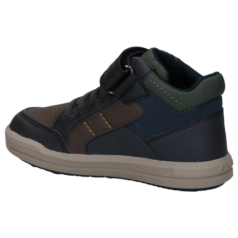 Geox Arzach Baskets en Noir en simili cuir (295084)