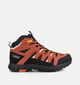 Icepeak Aura Chaussures de randonn&eacute;e en Noir/Terracotta pour femmes (378580) - pour semelles orthop&eacute;diques