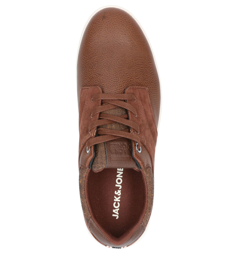 Jack & Jones Spencer Bruine Veterschoenen in kunstleer (264321)