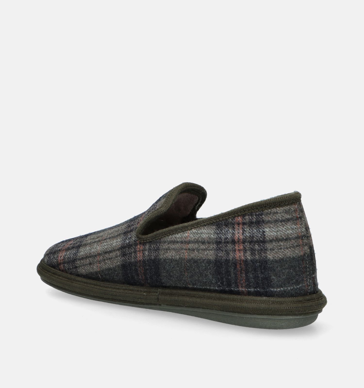 River Woods Raymond Kaki Geruite pantoffels Heren Pantoffels Online op TORFS.BE