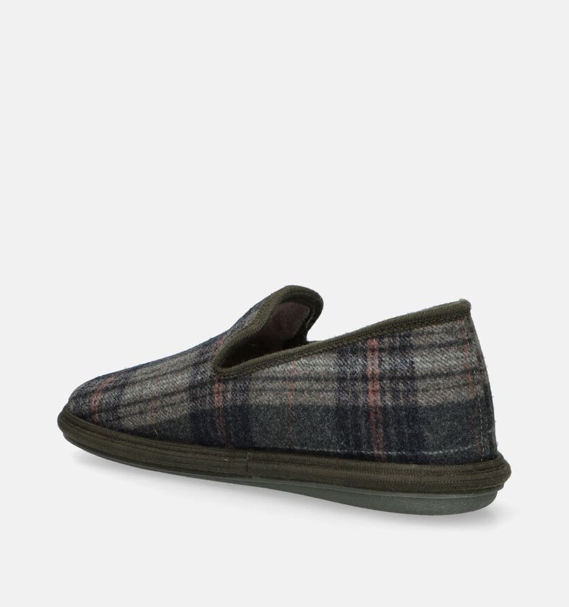River Woods Raymond Kaki Geruite pantoffels voor heren (347822)