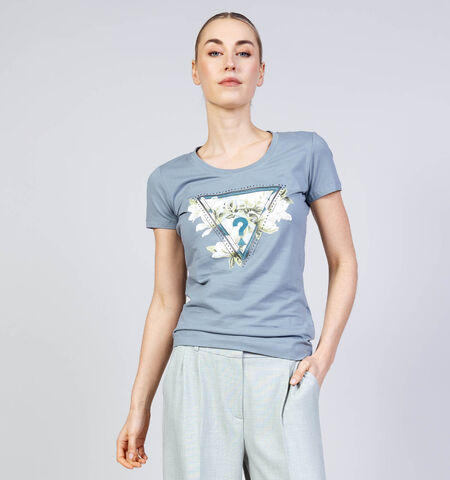 Guess T-shirts Blauw
