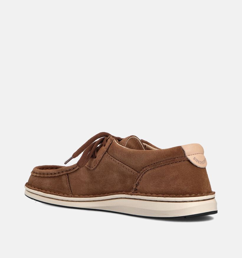 Birkenstock Pasadena Mocassins en Marron pour hommes (360274) - pour semelles orthopédiques