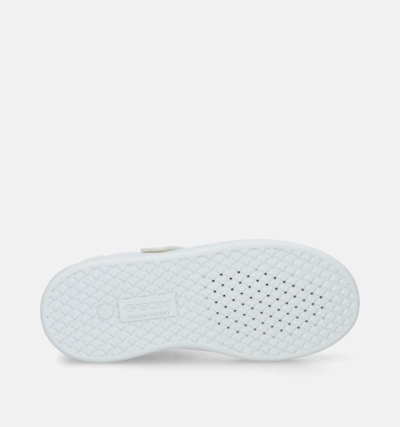 Geox Eclyper Witte Sneakers voor meisjes (351939) - geschikt voor steunzolen