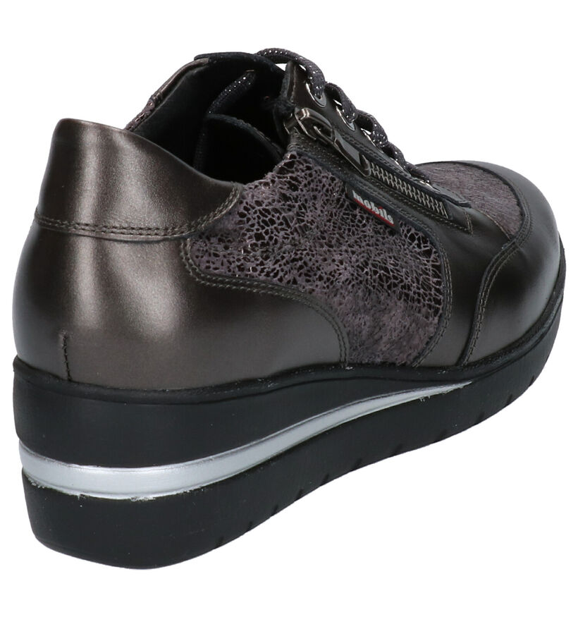 Mobils by Mephisto Patrizia Chaussures Basses en Argent en cuir (263814)