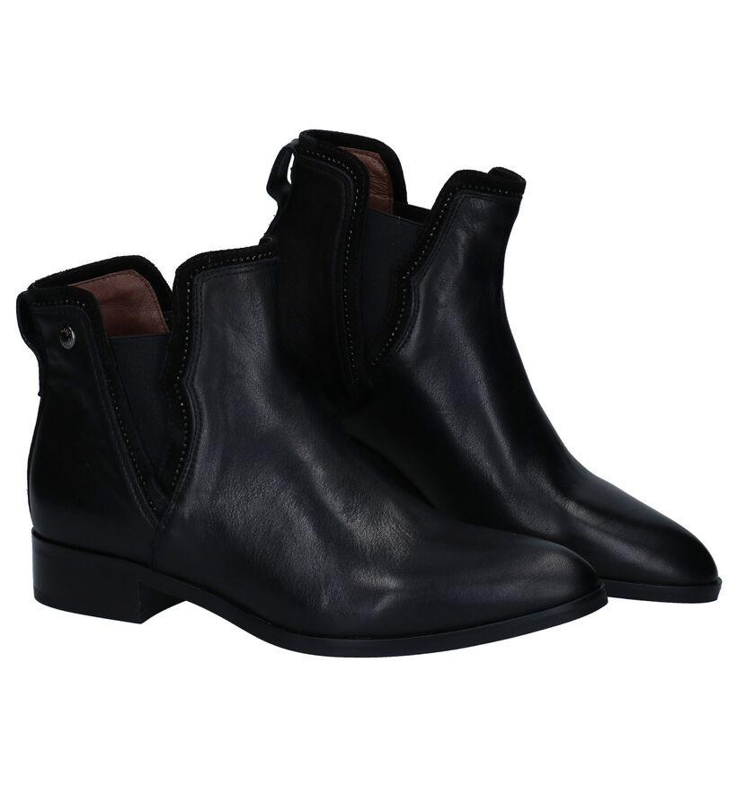 NeroGiardini Chelsea Boots en Noir en cuir (283185)
