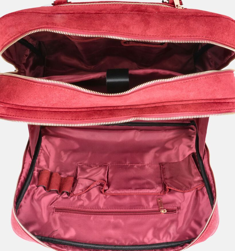 Olivia Lauren Elio Sac ordinateur Trolley en Rouge fonc&eacute; pour femmes (384020)