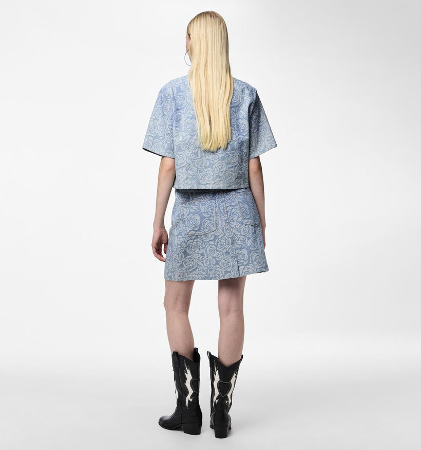Pieces Kalyn Blauwe Jeansrok voor dames (343015)