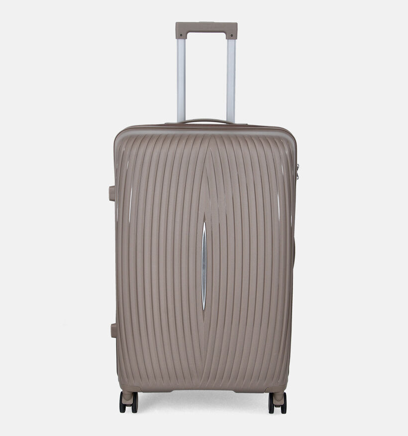 Love To Travel Taupe Large Reiskoffer voor dames, heren (365826)
