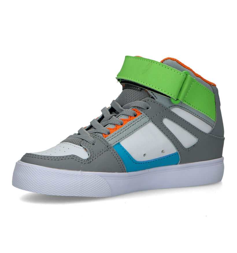 DC Shoes Pure High Top Baskets en Gris pour garçons (319506)