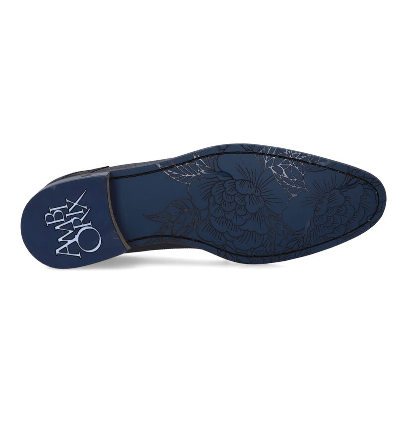 Ambiorix Dario Grijze Veterschoenen in leer (324843)
