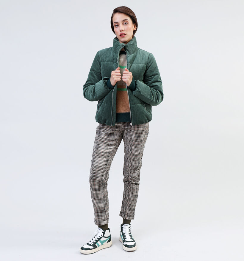 JDY Newlexa Groene Puffer jas voor dames (331942)