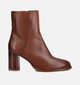 Zinda Bottines en Cognac pour femmes (364403)