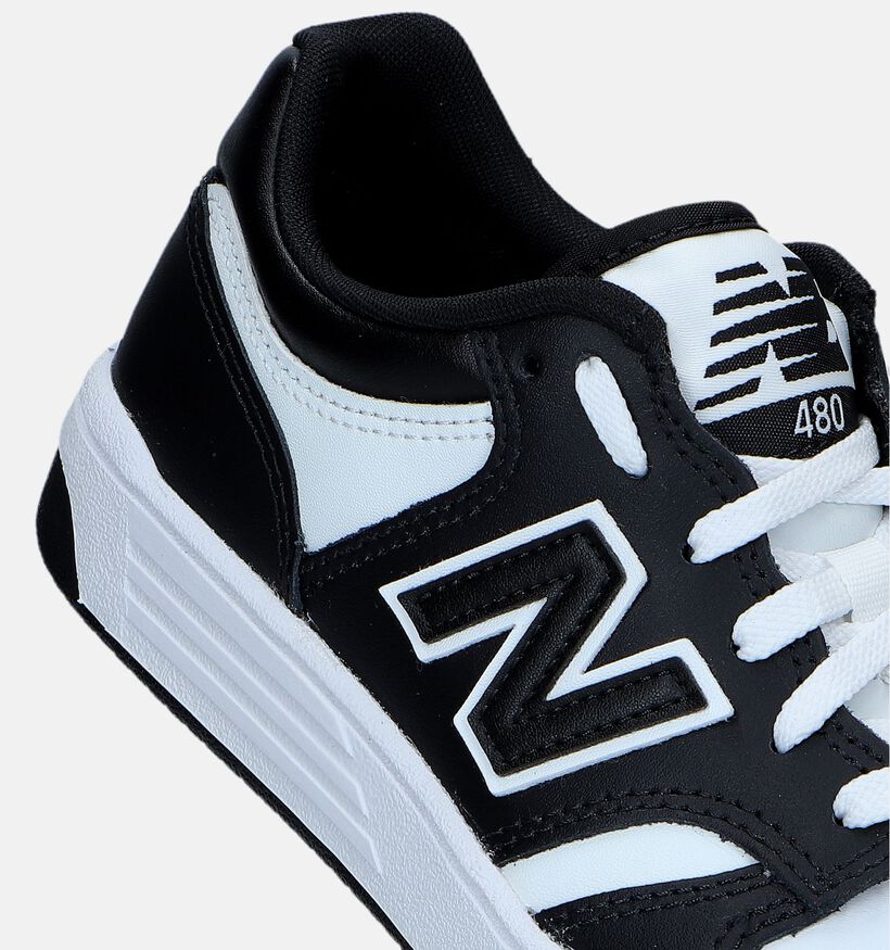 New Balance PSB 480 Baskets en Noir pour filles, garçons (334646) - pour semelles orthopédiques