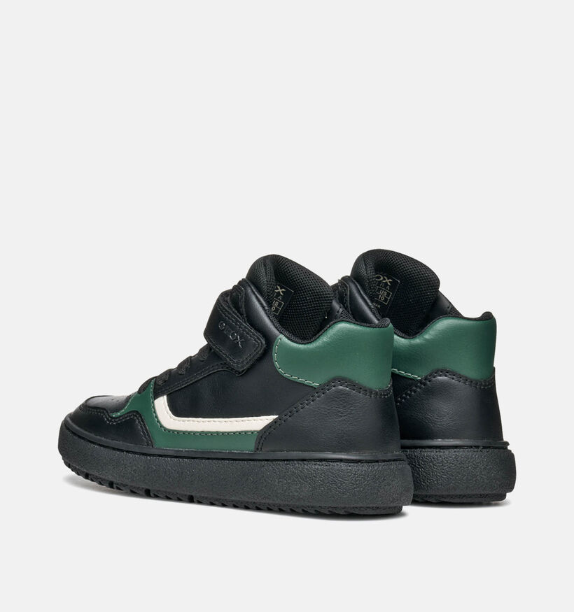 Geox Theleven Chaussures hautes en Noir pour garçons (361934) - pour semelles orthopédiques