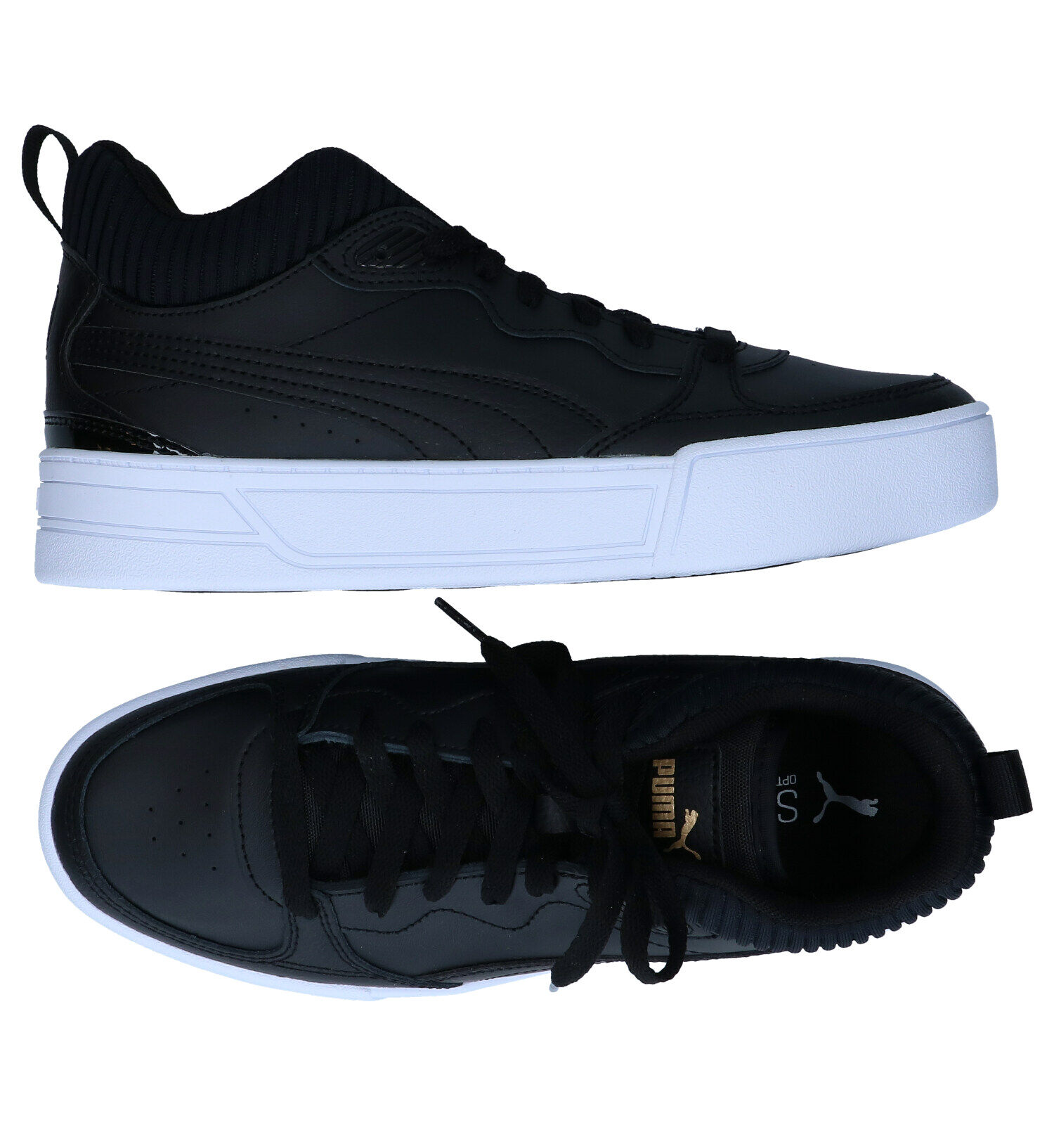 Zwarte sneakers dames 2025 puma