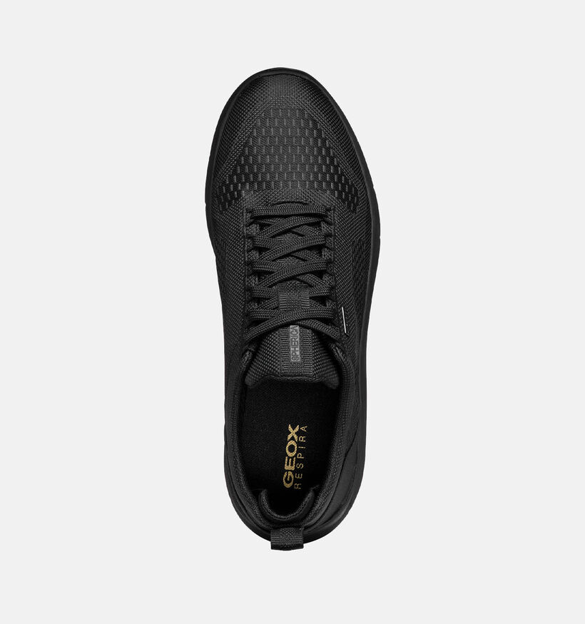 Geox Spherica Chaussures à lacets en Noir pour hommes (344346) - pour semelles orthopédiques