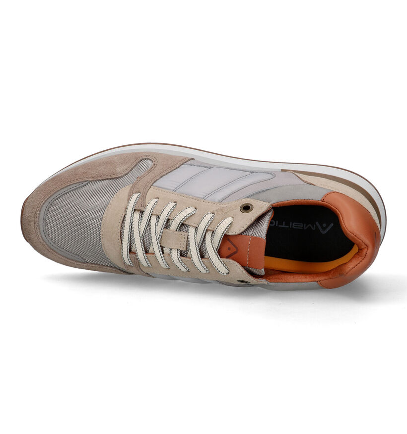 Ambitious Grizz Beige Veterschoenen voor heren (321959) - geschikt voor steunzolen