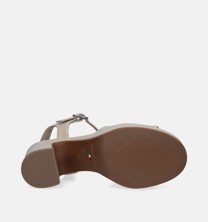 NeroGiardini Beige Plateausandalen voor dames (339539)