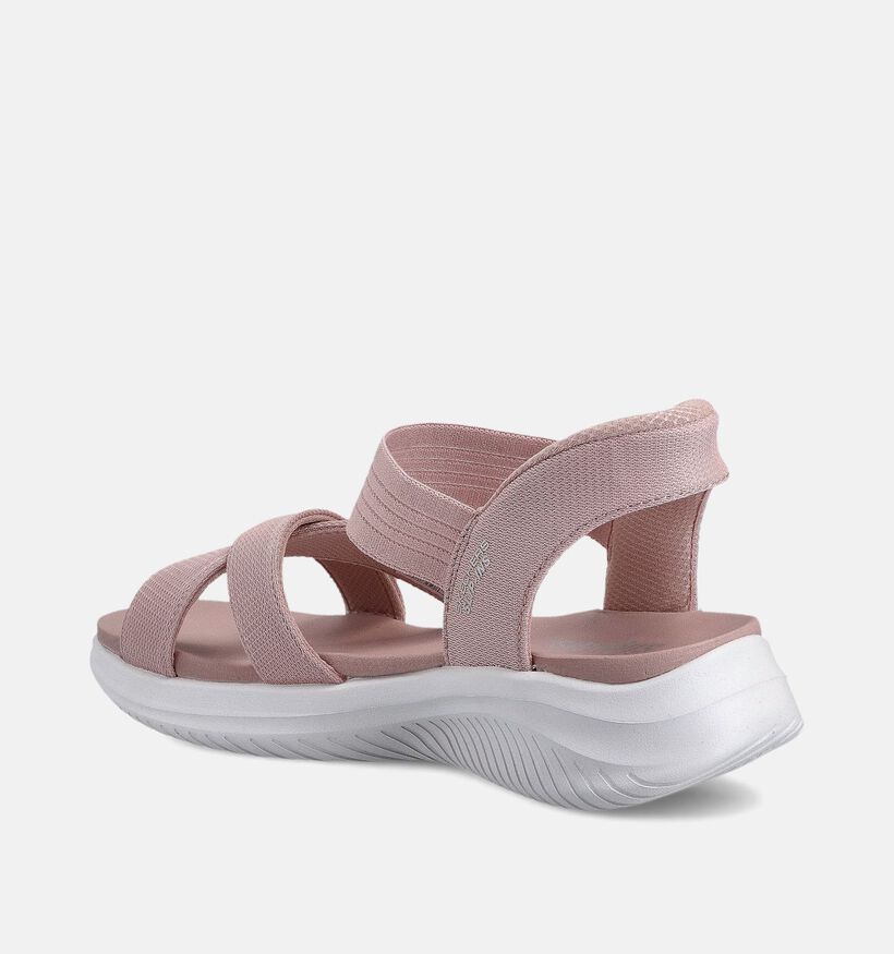 Skechers Ultra Flex 3.0 Never Better Roze Sandalen voor dames (371264)