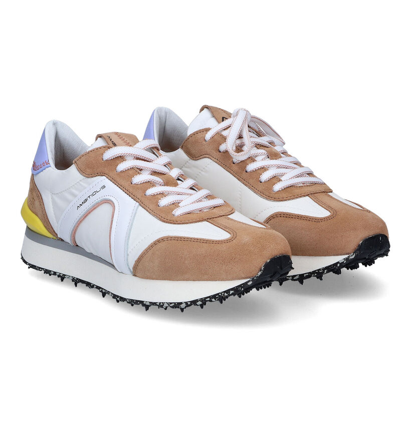 Ambitious Witte Sneakers voor dames (309427) - geschikt voor steunzolen