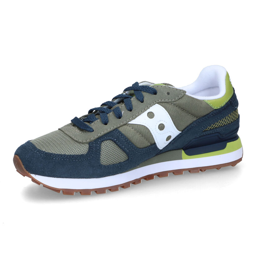 Saucony Shadow Original Baskets en Bleu pour hommes (312533) - pour semelles orthopédiques