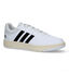 adidas Hoops 3.0 Witte Sneakers voor heren (324913) - geschikt voor steunzolen