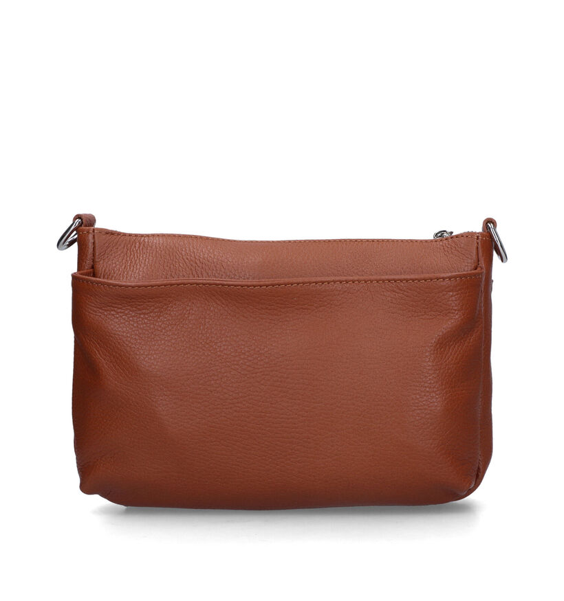 Time Mode Uni Sac porté croisé en Taupe pour femmes (344360)