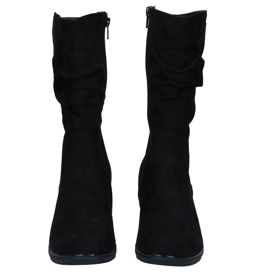 Jana Bottes effet plissé en Noir en textile (280906)