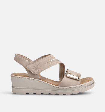 Rieker Sandalen Beige