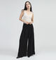 Orfeo Rocky Zwarte Wijde broek voor dames (354539)