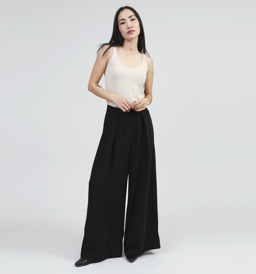 Orfeo Rocky Zwarte Wijde broek voor dames (354539)