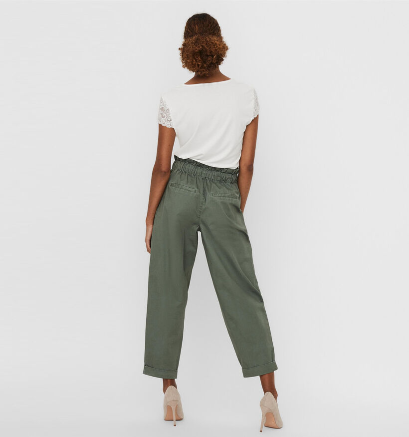 Vero Moda Evany Pantalon Classique en Vert kaki (311906)