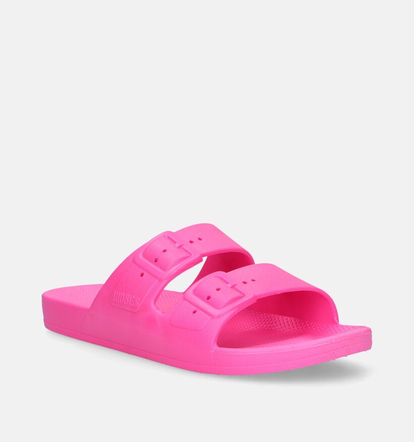 Freedom Moses Basic Nu-pieds en Rose pour femmes (340280)