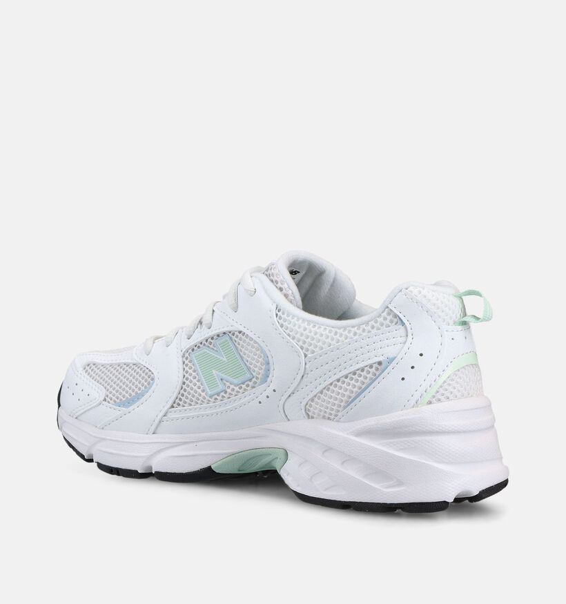 New Balance 530 Baskets basses en Blanc pour filles (366208) - pour semelles orthop&eacute;diques