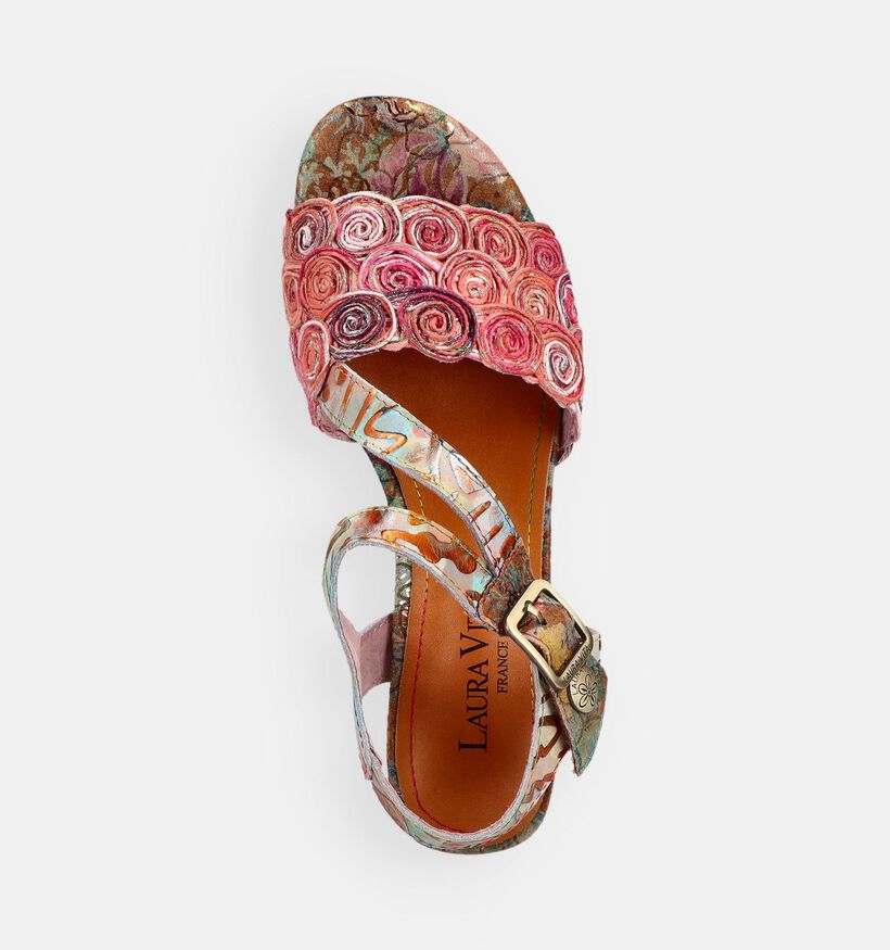 Laura Vita Framboiseo Roze Sandalen voor dames (373200)