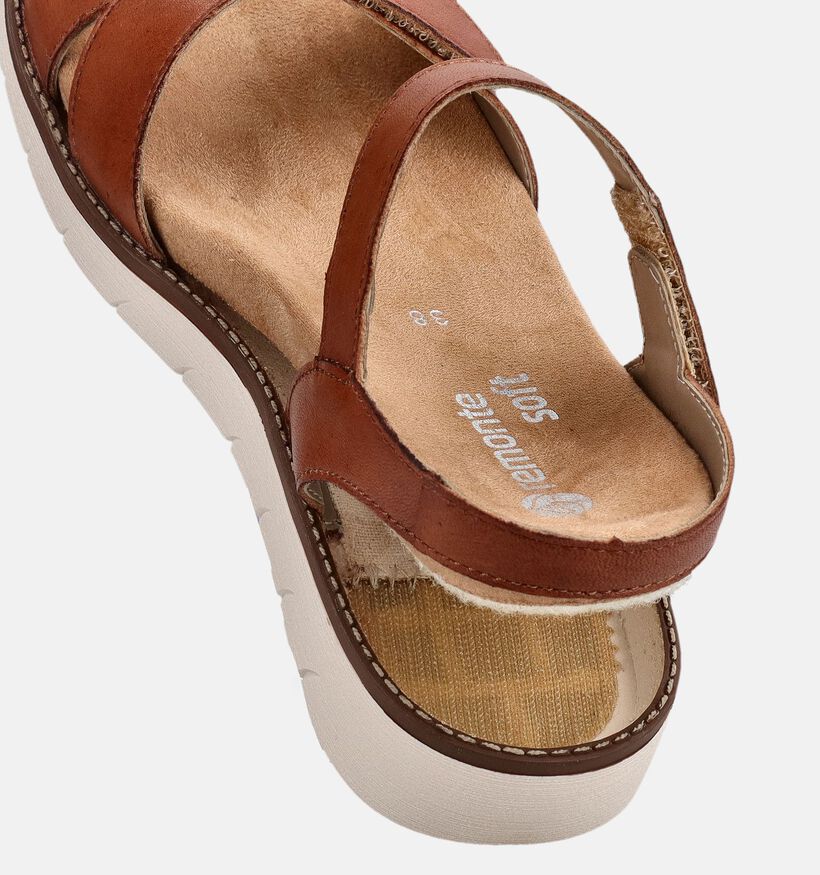 Remonte Cognac Sandalen voor Steunzolen voor dames (370475) - geschikt voor steunzolen