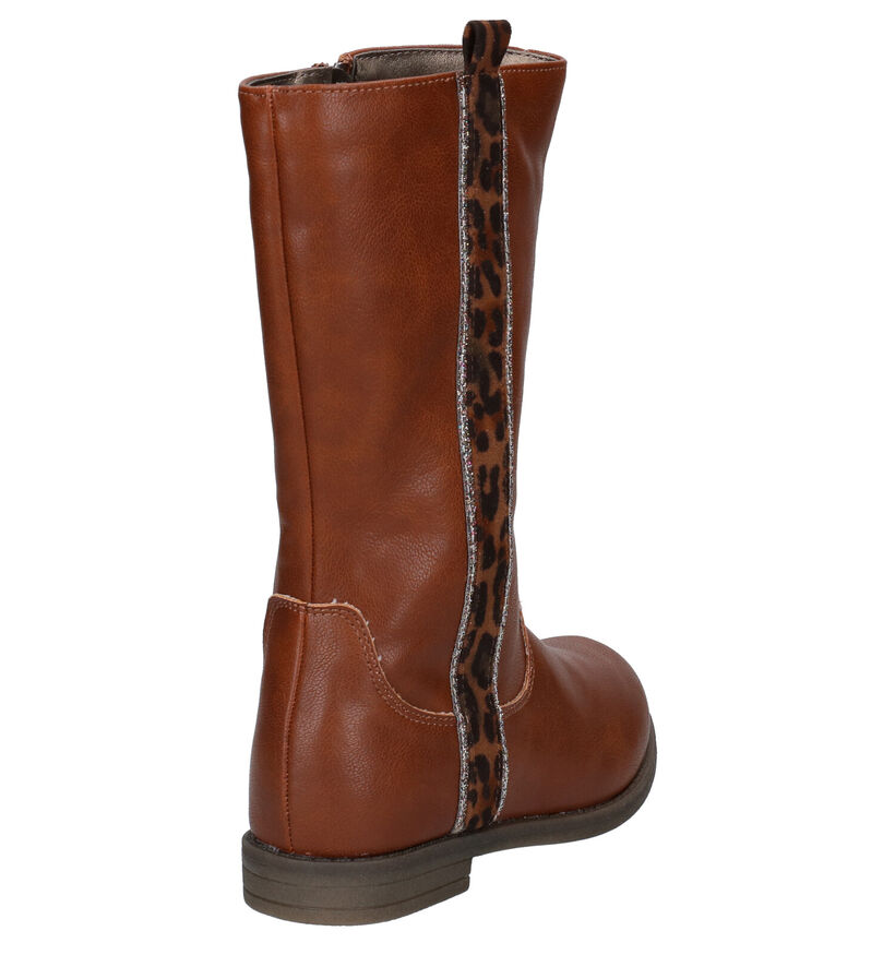 Sprox Bottes hautes en Cognac en simili cuir (291371)